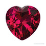 3 mm lab-grown red ruby, heart cut | Sapphire Row · cut7
