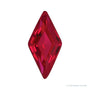 4x2 mm lab-grown red ruby, lozenge cut | Sapphire Row · cut7