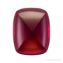9x7 mm lab-grown red ruby, antique cushion cut | Sapphire Row · cut7