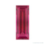 4x1.5 mm lab-grown red ruby, straight baguette cut | Sapphire Row · cut7