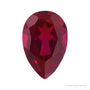 4x3 mm lab-grown red ruby, pear cut | Sapphire Row · cut7