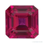 4 mm lab-grown red ruby, asscher cut | Sapphire Row · cut7