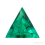 3 mm lab-grown green emerald, triangle cut | Sapphire Row · cut4