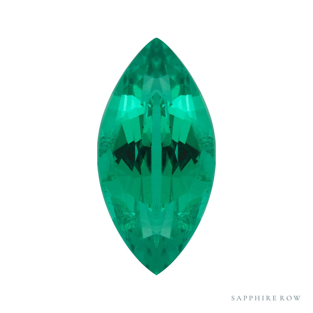 3x1.5 mm lab-grown green emerald, marquise cut | Sapphire Row · cut7