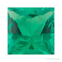 2.25 mm lab-grown green emerald, square cut | Sapphire Row · cut7