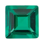 2.25 mm lab-grown green emerald, square cut | Sapphire Row · cut7
