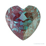 3 mm lab-grown color change alexandrite, heart cut | Sapphire Row · cut7
