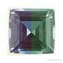 2.5 mm lab-grown color change alexandrite, square cut | Sapphire Row · cut4