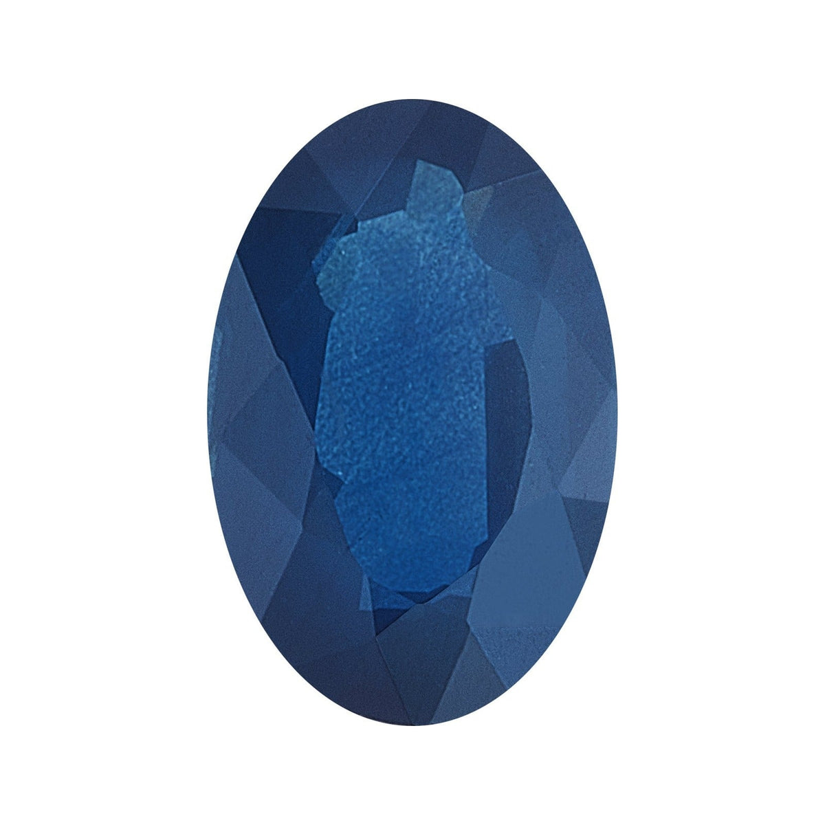 5x4 mm natural blue sapphire, oval cut | Sapphire Row · cut7
