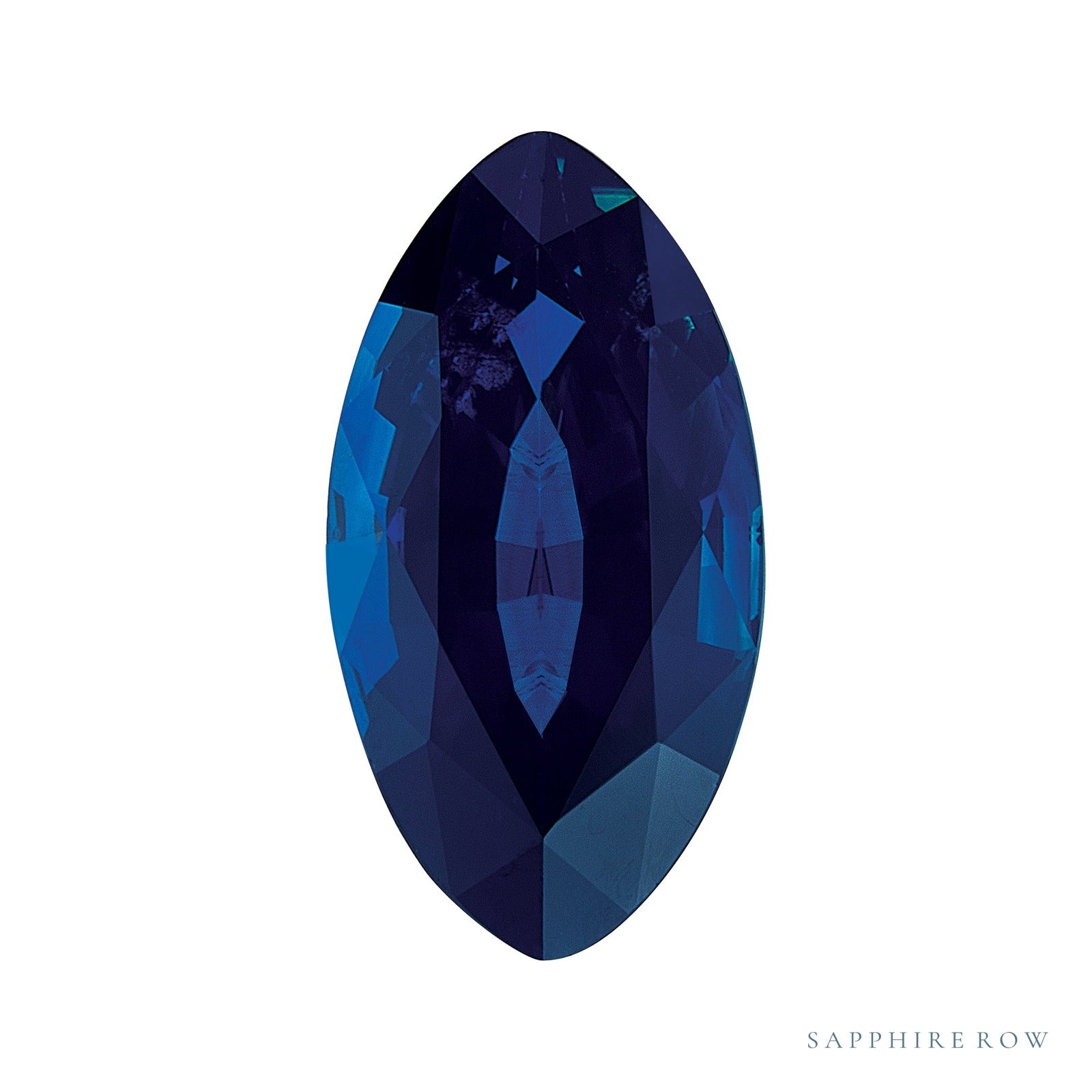 4.5x2.5 mm natural blue sapphire, marquise cut | Sapphire Row · cut4
