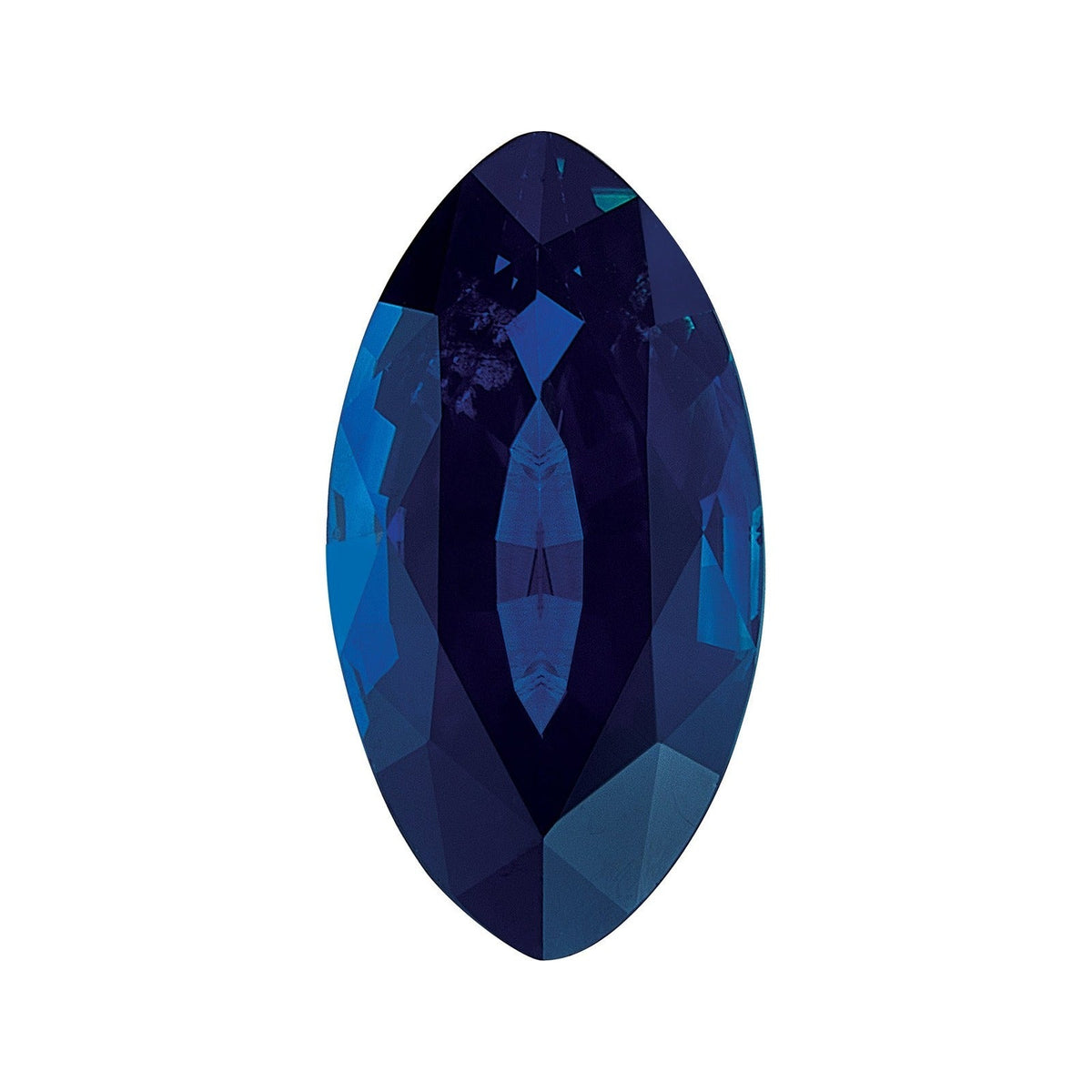 4.25x2.25 mm natural blue sapphire, marquise cut | Sapphire Row · cut7