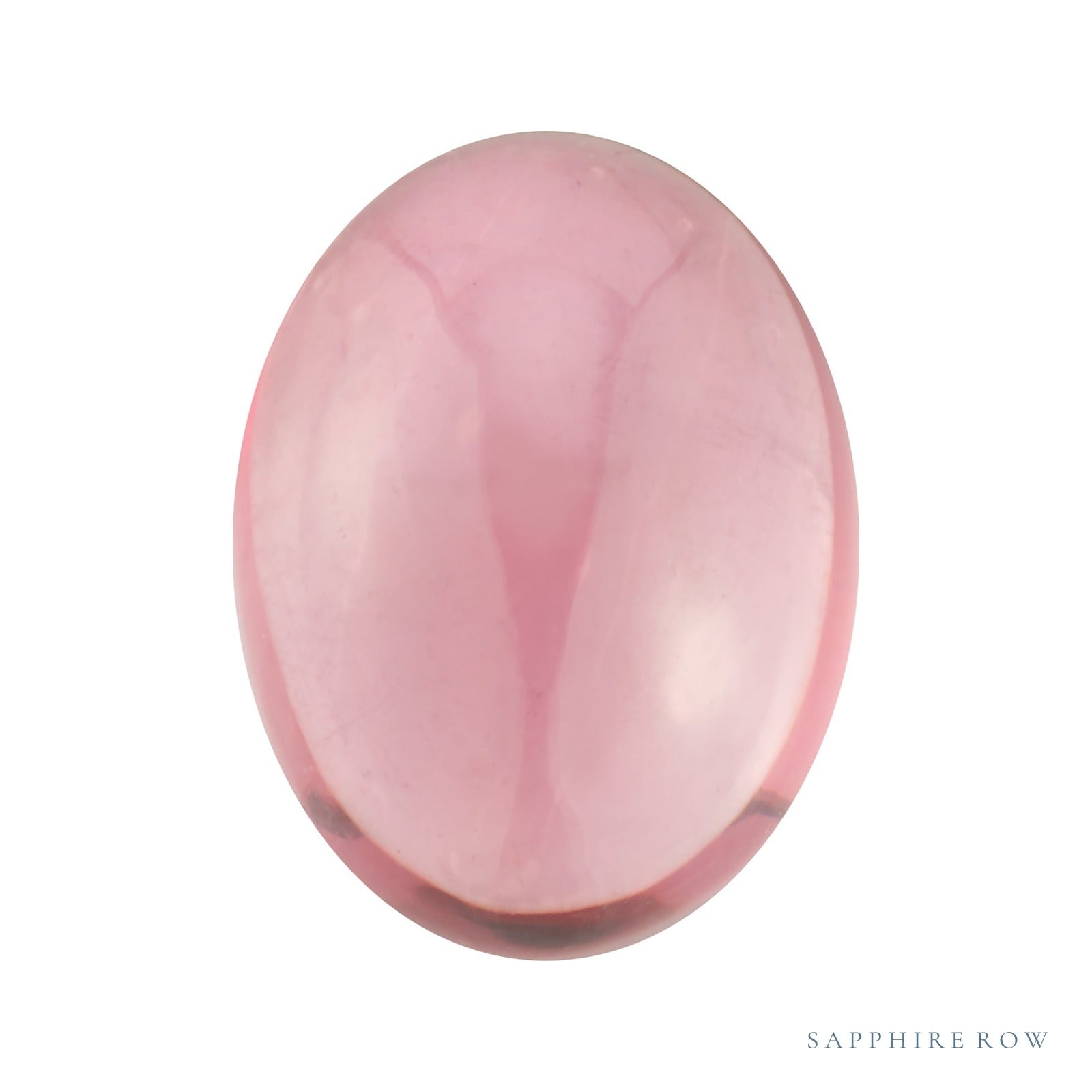 7x5 mm natural purplish red rhodolite garnet, oval cut | Sapphire Row · cut4