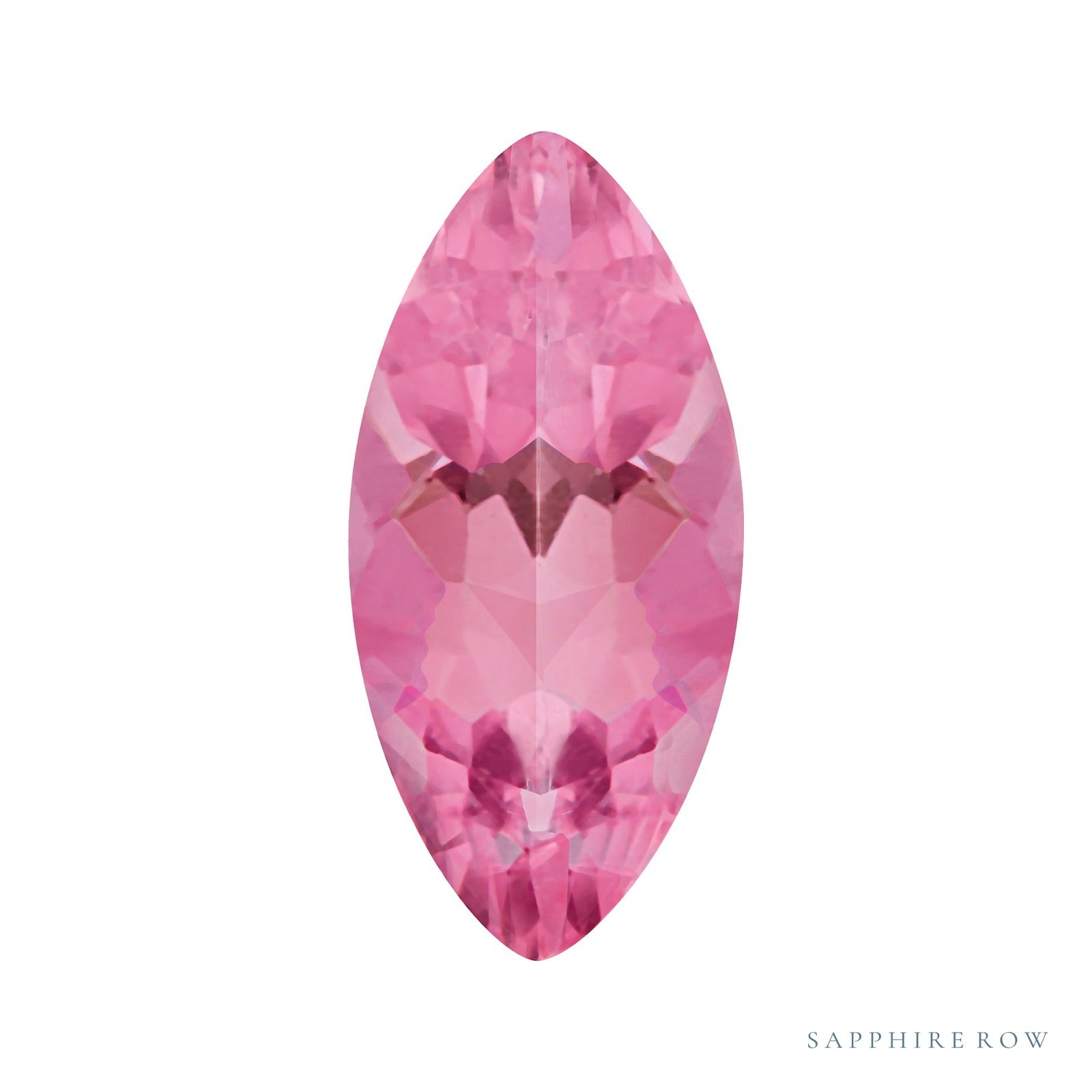 4x2 mm natural pink tourmaline, marquise cut | Sapphire Row · cut4