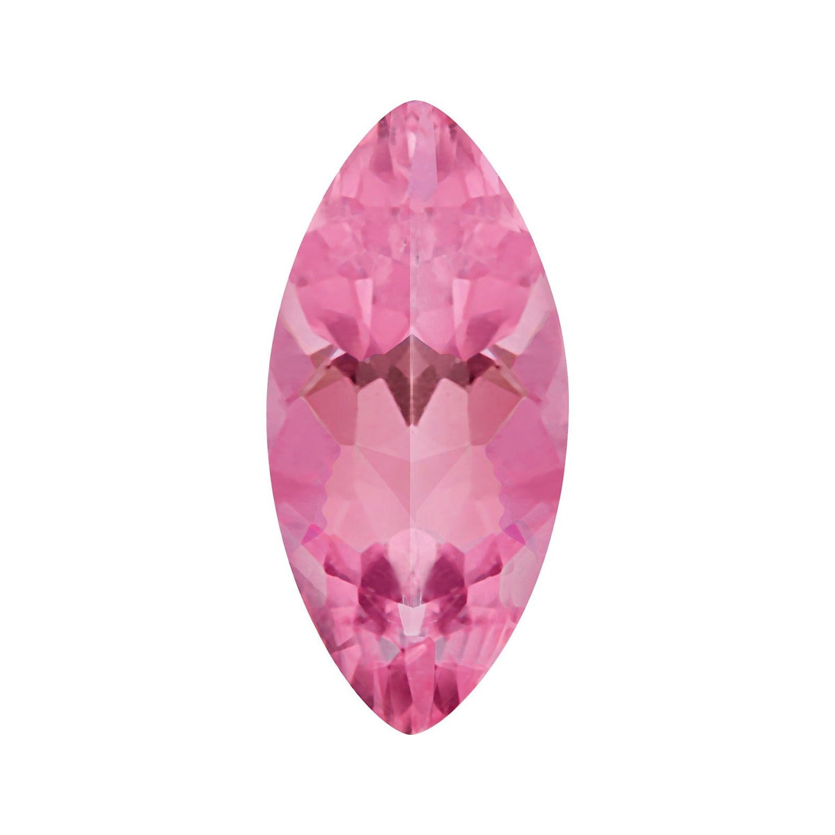 4x2 mm natural pink tourmaline, marquise cut | Sapphire Row · cut7