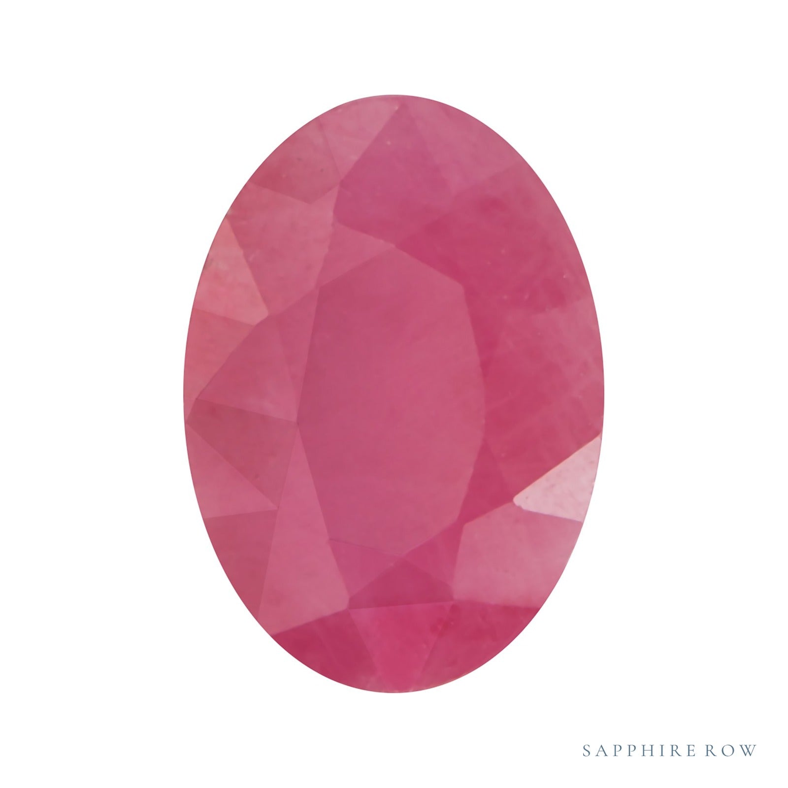 4x3 mm natural red ruby, oval cut | Sapphire Row · cut4