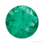 9 mm natural green emerald, round cut | Sapphire Row · cut4
