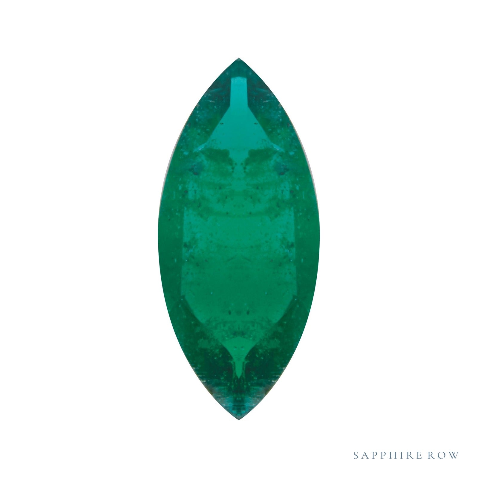 4x2 mm natural green emerald, marquise cut | Sapphire Row · cut4