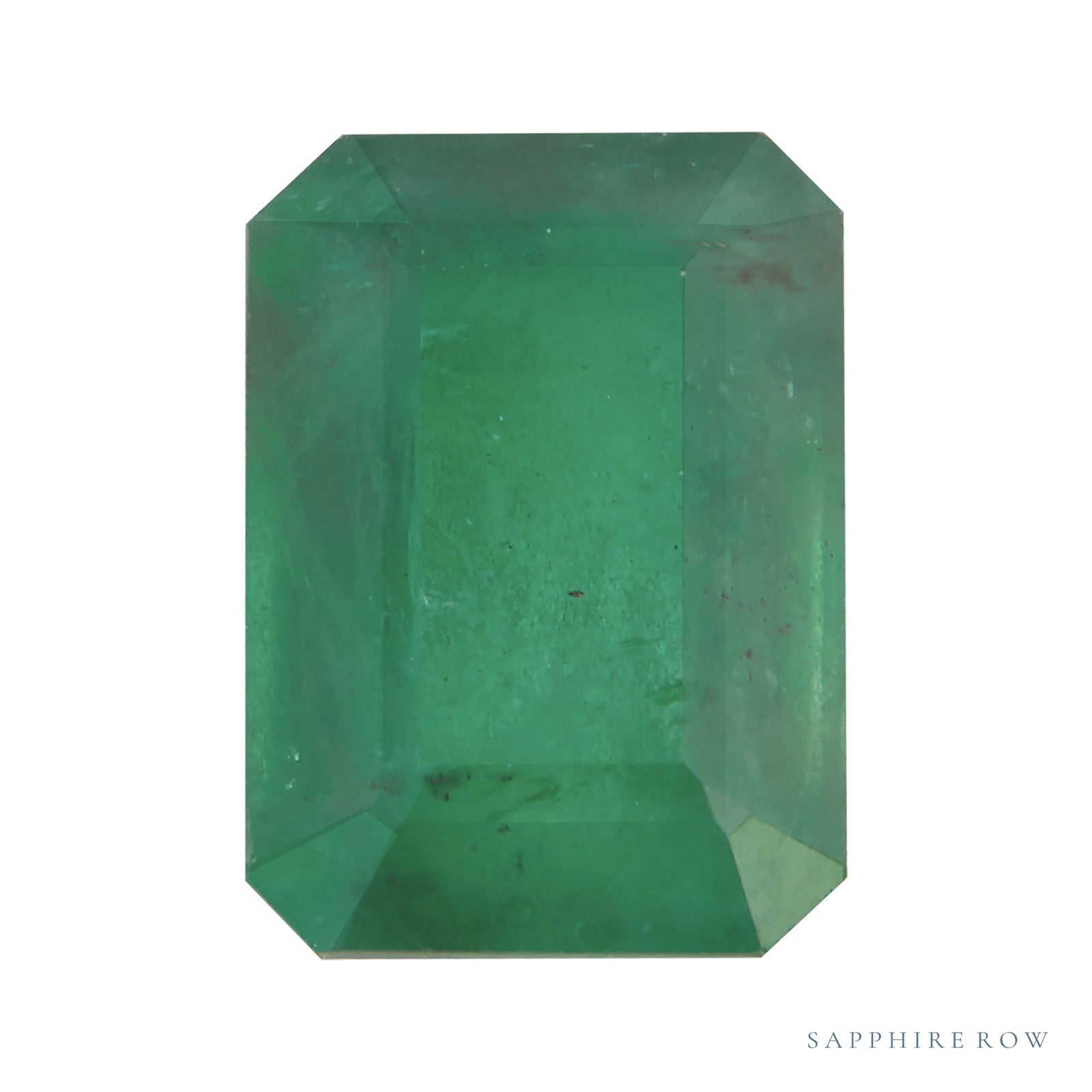 5x3 mm natural green emerald, emerald cut | Sapphire Row · cut4