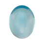 8x6 mm natural swiss blue topaz, oval cut | Sapphire Row · cut7
