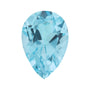 9x6 mm natural sky blue topaz, pear cut | Sapphire Row · cut7