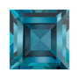 4 mm natural london blue topaz, square cut | Sapphire Row · cut7