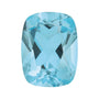 10x8 mm natural sky blue topaz, antique cushion cut | Sapphire Row · cut7
