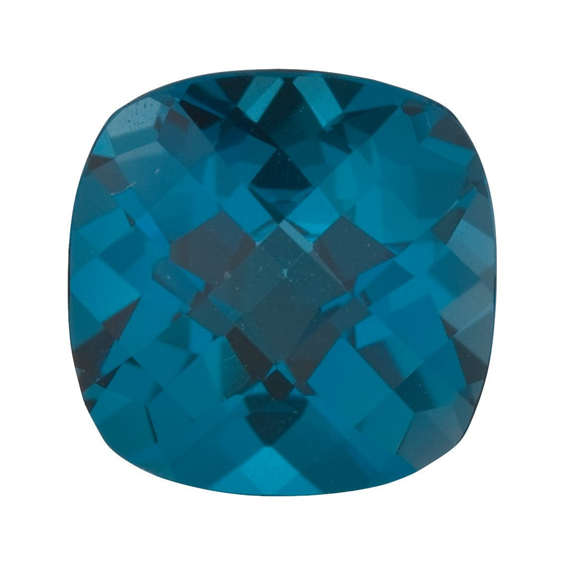 5 mm natural london blue topaz, cushion cut | Sapphire Row · cut7