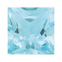 8 mm natural sky blue topaz, square cut | Sapphire Row · cut7