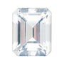 9x7 mm natural white topaz, emerald cut | Sapphire Row · cut7