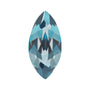8x4 mm natural london blue topaz, marquise cut | Sapphire Row · cut7