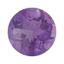 7 mm natural purple amethyst, round cut | Sapphire Row · cut7