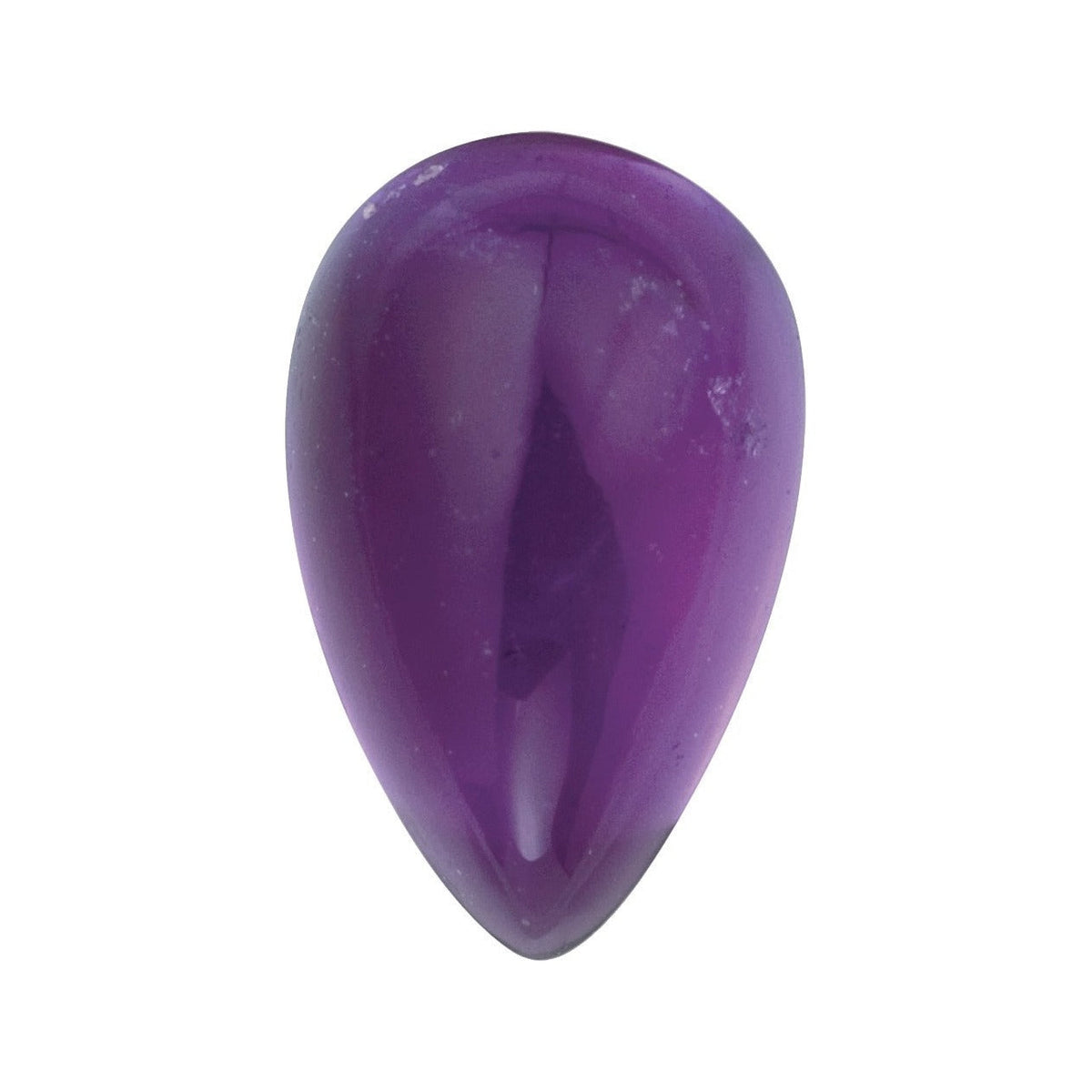 9x6 mm natural purple amethyst, pear cut | Sapphire Row · cut7