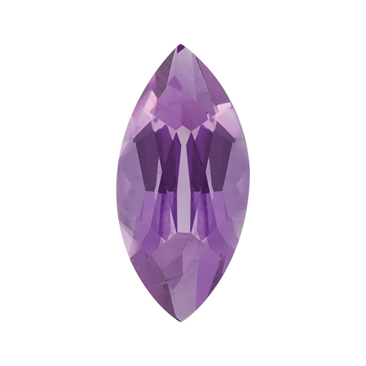 12x6 mm natural purple amethyst, marquise cut | Sapphire Row · cut7