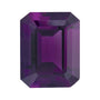 6x4 mm natural purple amethyst, emerald cut | Sapphire Row · cut7