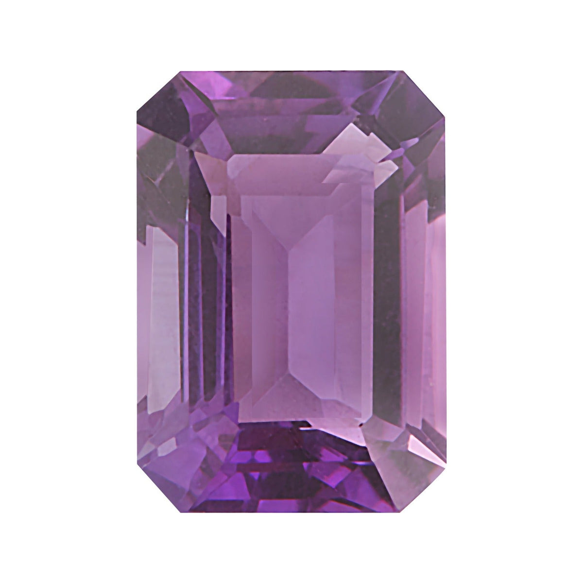 5x3 mm natural purple amethyst, emerald cut | Sapphire Row · cut7
