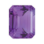 7x5 mm natural purple amethyst, emerald cut | Sapphire Row · cut7