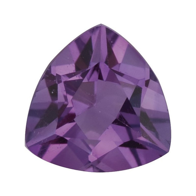 9 mm natural purple amethyst, trillion cut | Sapphire Row · cut7