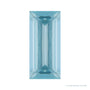5x2 mm natural aqua aquamarine, straight baguette cut | Sapphire Row · cut4