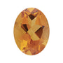 8x6 mm natural orange citrine, oval cut | Sapphire Row · cut7