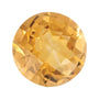 8 mm natural orange citrine, round cut | Sapphire Row · cut7