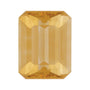 8x6 mm natural orange citrine, emerald cut | Sapphire Row · cut7