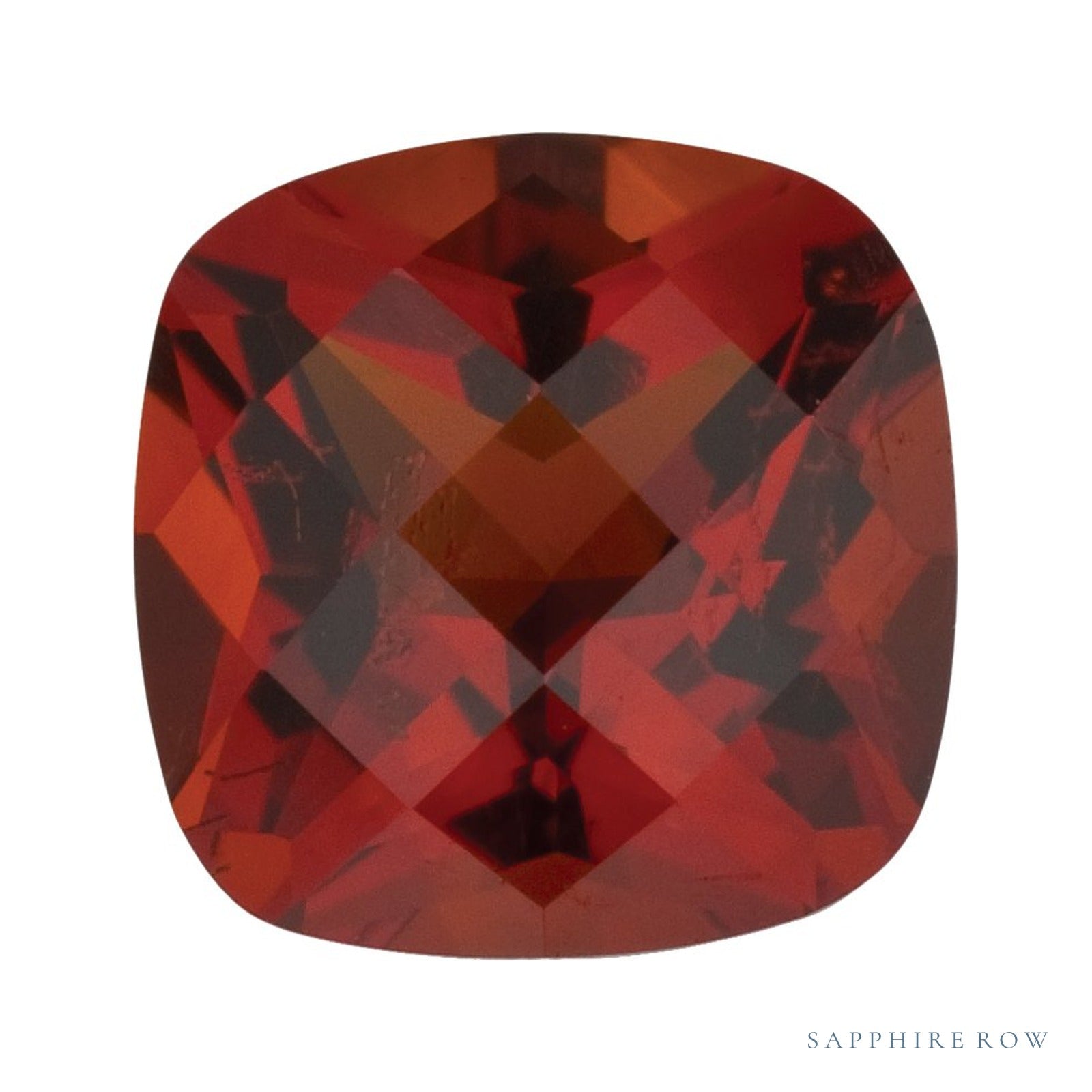 6 mm natural madeira citrine, cushion cut | Sapphire Row · cut4