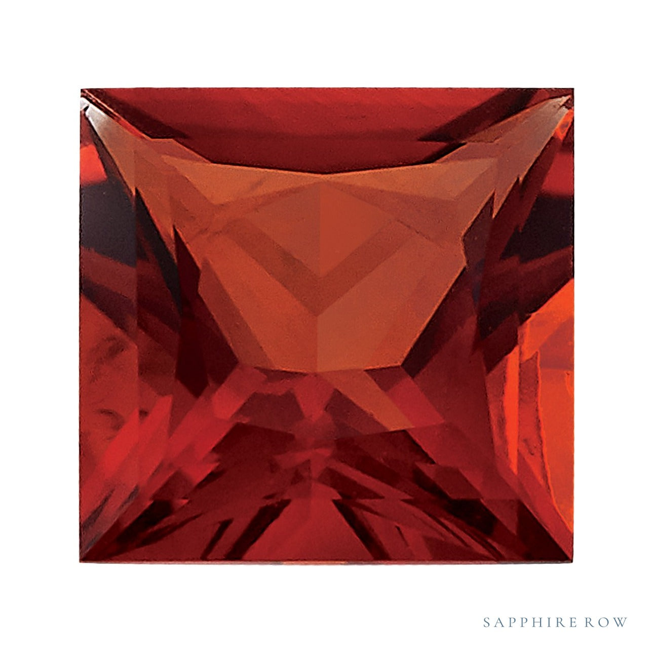 6 mm natural madeira citrine, square cut | Sapphire Row · cut4 · cut5