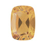 9x7 mm natural orange citrine, antique cushion cut | Sapphire Row · cut7
