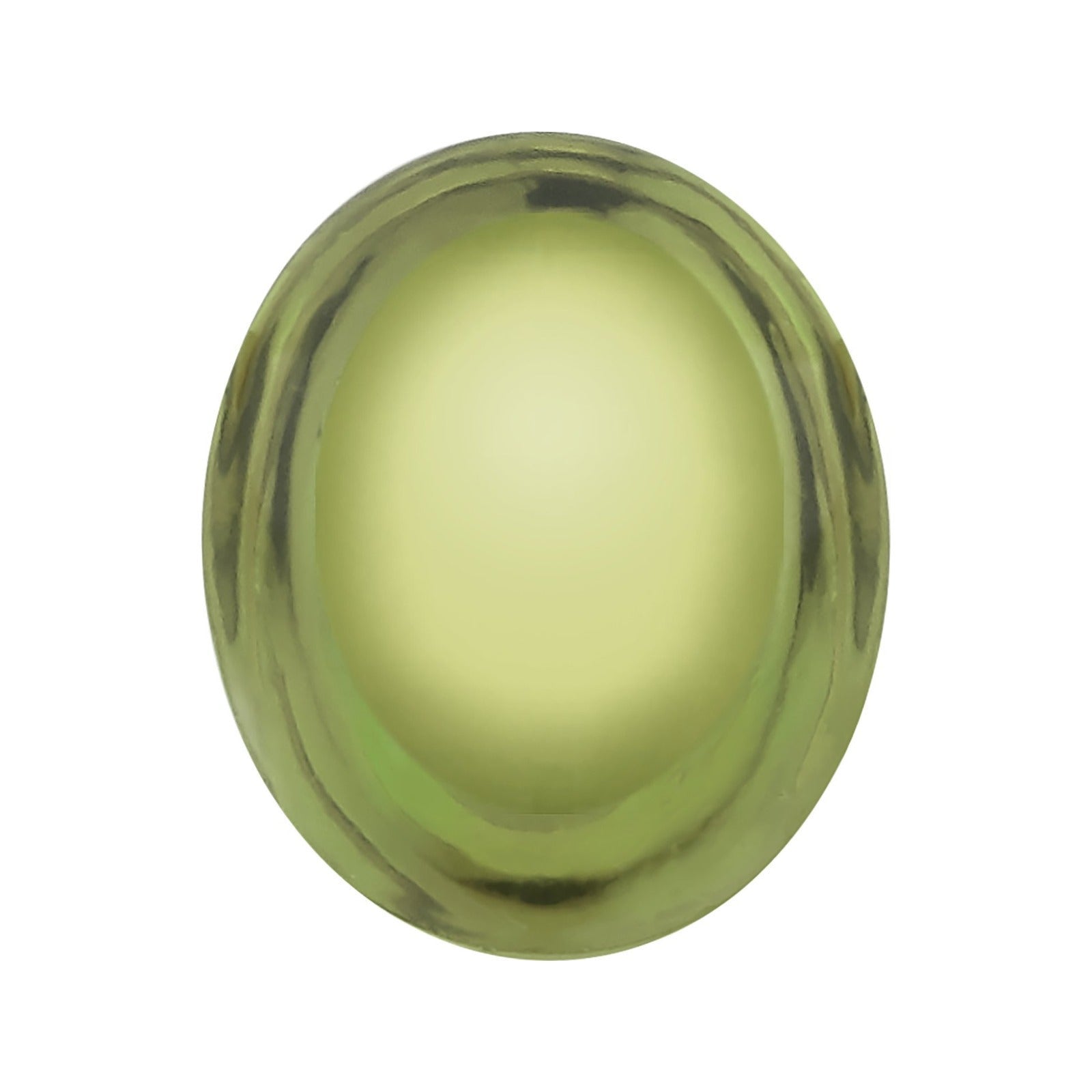7x5 mm natural green peridot, oval cut | Sapphire Row · cut7