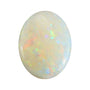 5x3 mm natural white opal, oval cut | Sapphire Row · cut7