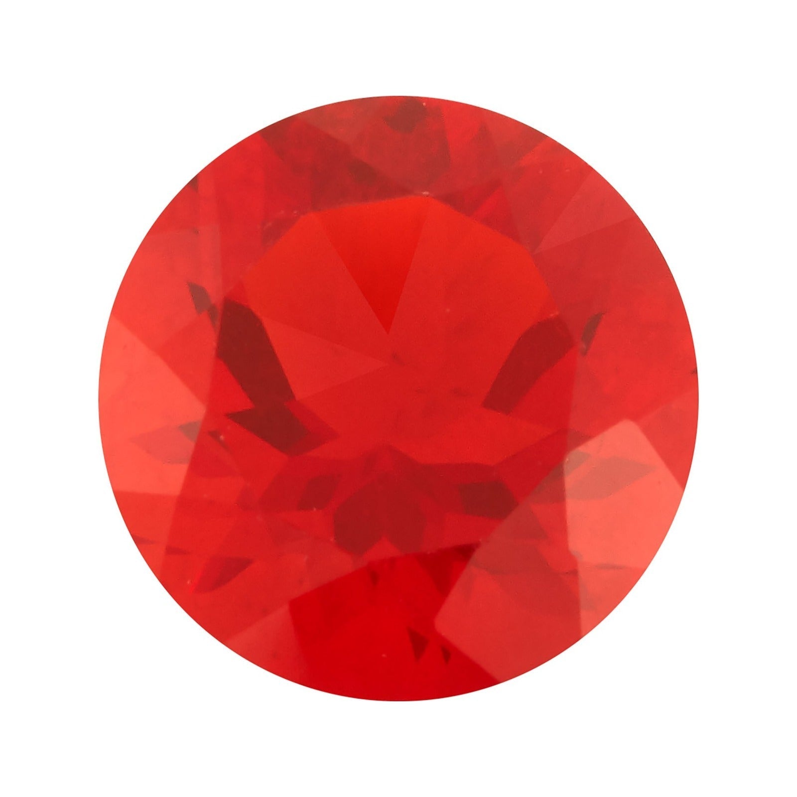 4.5 mm natural cherry opal, round cut | Sapphire Row · cut7