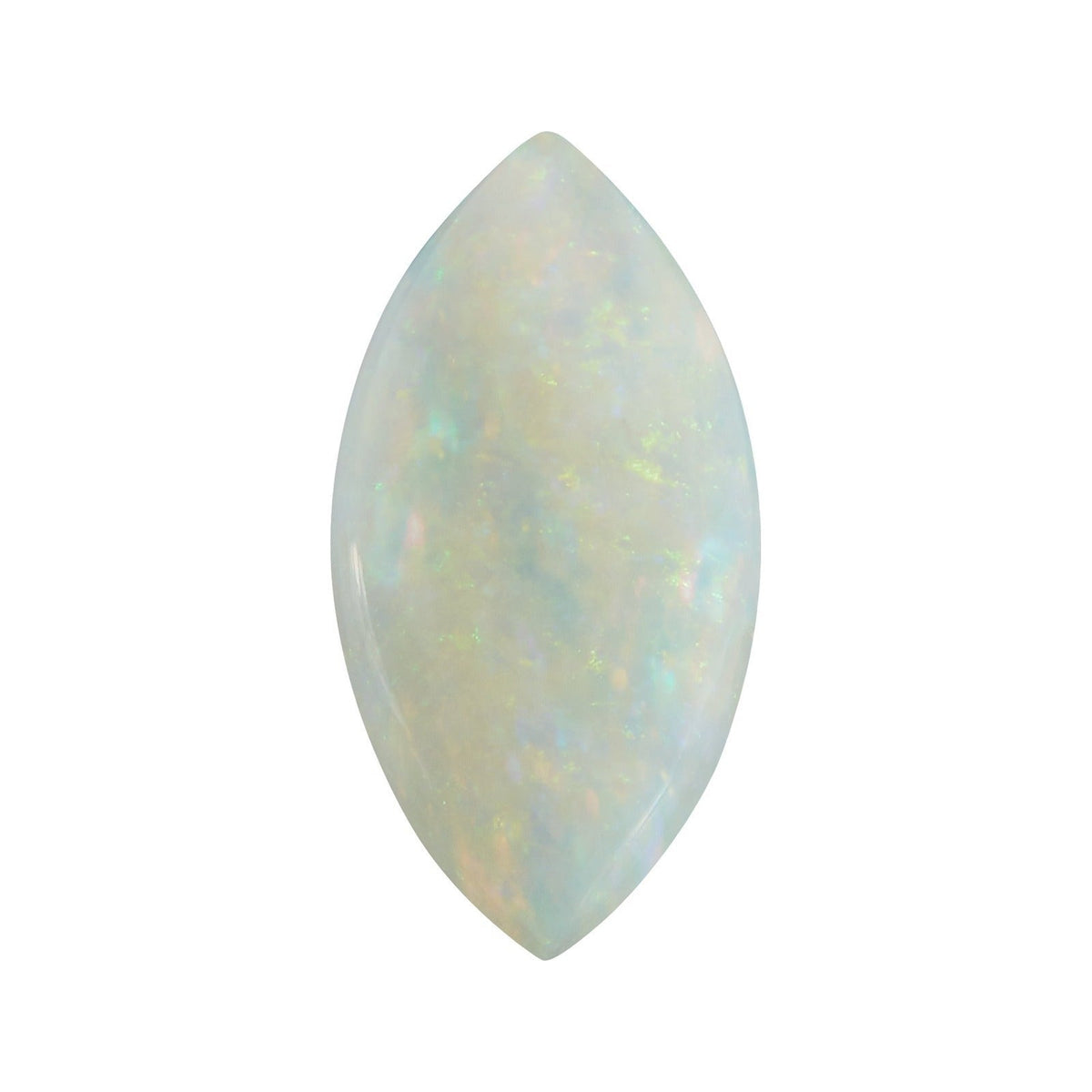 6x3 mm natural white opal, marquise cut | Sapphire Row · cut7