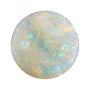 4 mm natural white opal, round cut | Sapphire Row · cut7