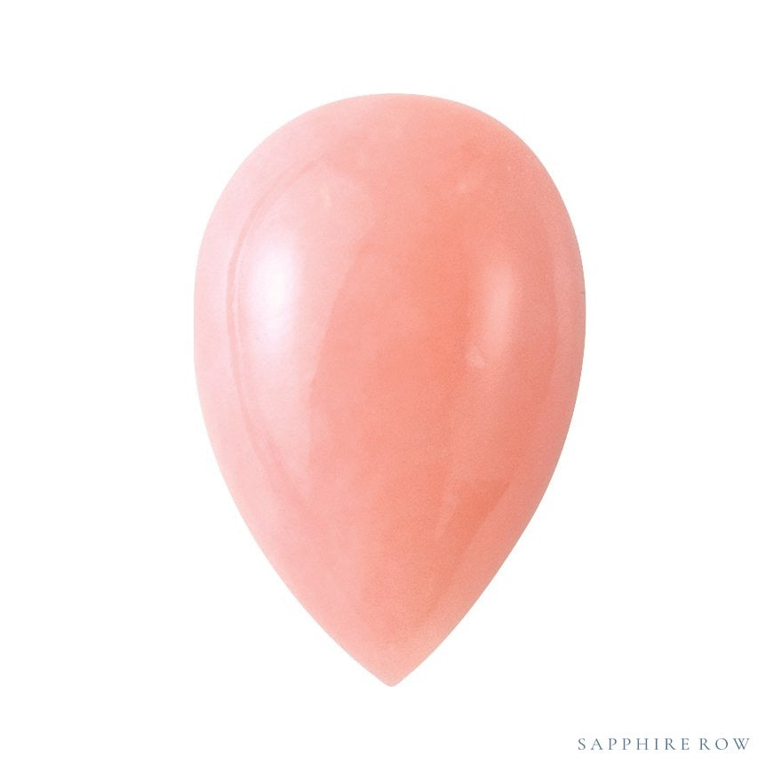 8x5 mm natural pink opal, pear cut | Sapphire Row · cut6